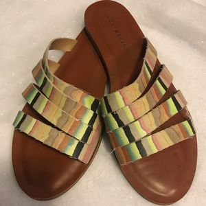 Sz. 9.5 Lucky Brand Leather Sandal